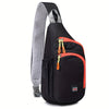 [Trendy Belt Bag] Trendy Nylon Belt Bag | Zipper Sling Bag with Side Pocket for Outdoor Sports