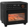 DodiOnline Air Fryer Oven, 13L Mini Oven, Multifunction Countertop Convection Oven w/ 12 Presets, Adjustable Temp and Time, 1500W