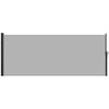 DodiOnline 400 x x 160cm Retractable Side Awning - Light Grey