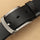 Men Cowhide Genuine Leather Prong Buckle Belt For Men