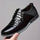 Men's Casual Synthetic Leather Shoes, Formal Dress Anti-skid Lace-up Shoes For Business Office, Spring And Autumn