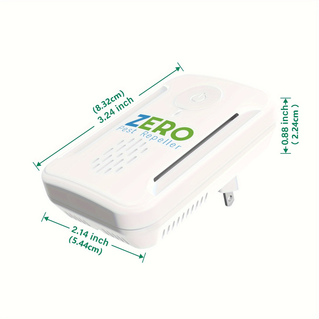 6 Packs Ultrasonic Pest Repeller, Humane Pest Control, Indoor Ultrasonic Repellent For Roach Rodent Mouse, Bugs, Mosquito, Mice, Spider, Electronic Plug In Pest Repeller