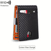 Minimalist Multi Functional Slim Wallet For Men, Card Holder Money Clip, RFID Blocking, Stylish Bi-fold PU Leather Wallet