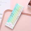 6pcs Morandi Gel Pen Set - Cute Kawaii Design for Office & School - Smooth Black Ink, Durable & Stylish Stationery Supplies