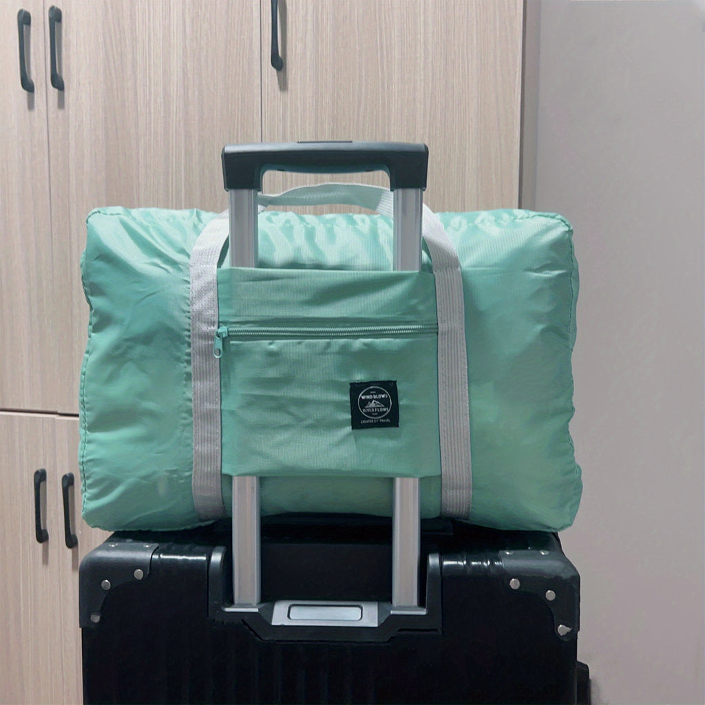 Moving luggage storage bag, foldable storage bag, portable airplane bag, multifunctional large capacity travel bag, briefcase/computer bag