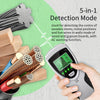 5-in-1 SHAWTY ProFinder Wall Scanner - Advanced Electronic Stud Detector with Large LCD Display, Audio Alarm, and Accurate Beam Finders for Wood, Metal Studs, and AC Wire Detection - Battery-Powered and Easy to Use