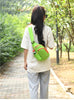 [Trendy Belt Bag] Trendy Nylon Belt Bag | Zipper Sling Bag with Side Pocket for Outdoor Sports