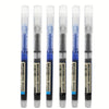10PCS Quick-Drying Liquid Gel Pens - 0.5mm Fine Tip, Black and Blue Ink, Smooth Writing, Water-Resistant, Ergonomic Design, Perfect for School, Office, Student, and Daily Use