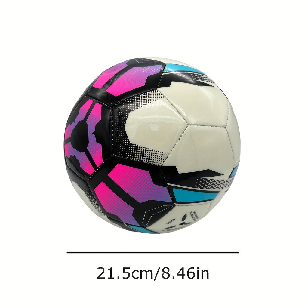 Standard Size 5 Luminous Football, Professional PU Leather Soccer Ball, For Competition And Training