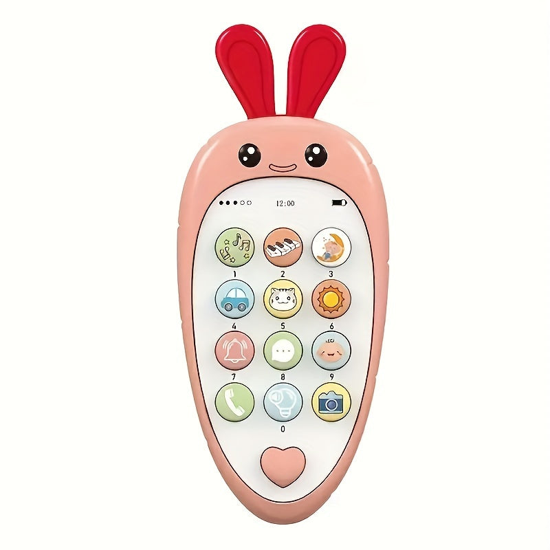 Baby Phone Toys Bilingual Telephone Teether Music Voice Toy Early Educational Learning Machine Electronic Children Gift Baby Toy Christmas/Halloween/Thanksgiving Day Christmas Halloween Thanksgiving Gifts