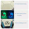 Standard Size 5 Luminous Football, Professional PU Leather Soccer Ball, For Competition And Training