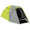 DodiOnline Two-Man Dome Tent, with Front Porch and Accessories - Yellow/Grey