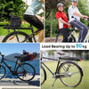 Bicycle Rear Bracket, Bicycle Seat Luggage Rack Holder Carrier For Luggage, Cargo, 90kg/190LB Load, Aluminum Alloy Adjustable Rack With Reflector For Cycling Camping Touring Sport