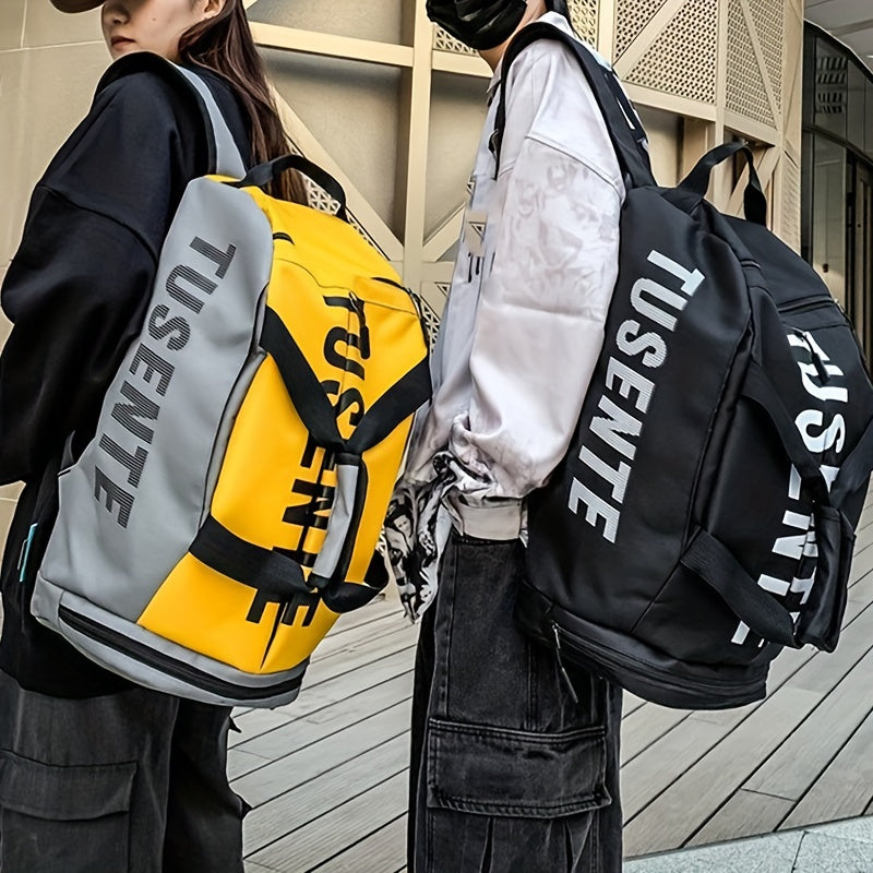 Large Capacity Multi-Functional Sport Gym Bag - Hiking Daypacks with Waterproof and Breathable Design, Shoes Pouch, and Business Travel Features - Ideal for Outdoor Camping, Hiking, and Birthday Gifts