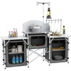 DodiOnline Multi-Storage Portable Camping Kitchen, with Carry Bag