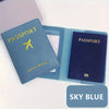 PU Leather Passport Holder, Waterproof Passport Cover For Travel, Passport Wallet