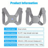 Hump Correction Training Device, Electronic Intelligent Vibration Smart Posture Reminder Back Support Belt
