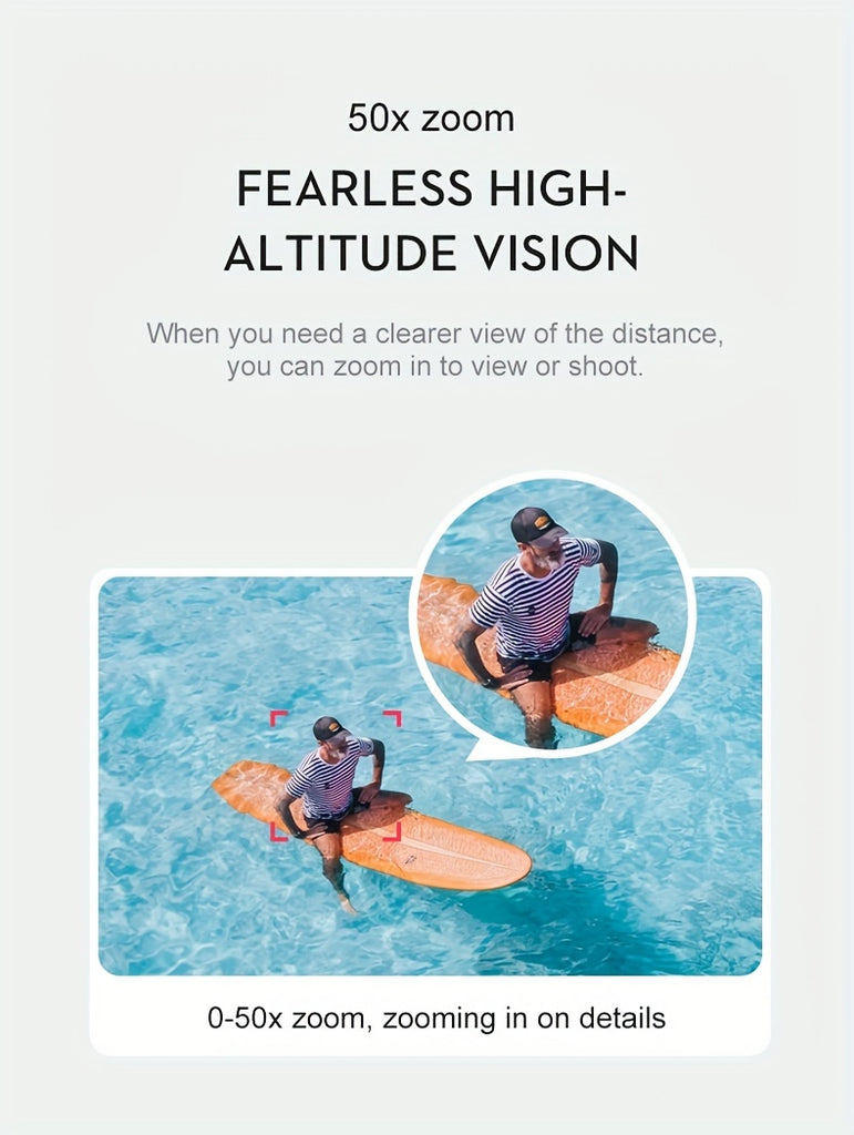 New S9S aerial drone, GPS positioning, Automatic return, Remote-controlled aircraft, High-definition dual camera with 2-axis Self Stabilizing Electronic Anti-Shake Gimbal, Brushless motor, Foldable four axis aircraft