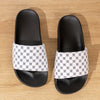 Soft Plaid Slides - Lightweight, Breathable, Comfortable Slip-On Shoes with Soft Fabric Inner, PU Faux Leather Upper, and Anti-Slip PVC Sole for Summer Beach Casual Wear