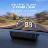 M8 HUD Head Up Display Car OBD2 II EUOBD Overspeed Warning water temperature digital Projector Windshield Auto Electronic