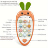 Baby Phone Toys Bilingual Telephone Teether Music Voice Toy Early Educational Learning Machine Electronic Children Gift Baby Toy Christmas/Halloween/Thanksgiving Day Christmas Halloween Thanksgiving Gifts