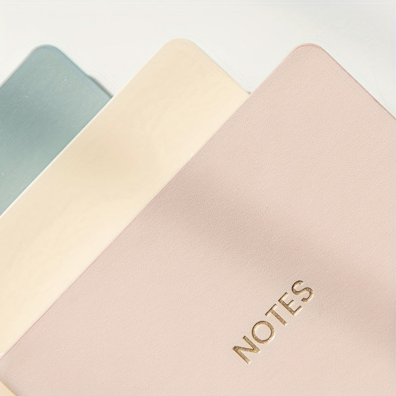 1pc 82 Sheets A5 Rainbow Border Notebook - Hardcover Executive Diary for College Ruled Writing, Thick Paper, School & Office Essential for Work, Study and Personal Use - Best Quality Stationery for Classroom and Office Suppli