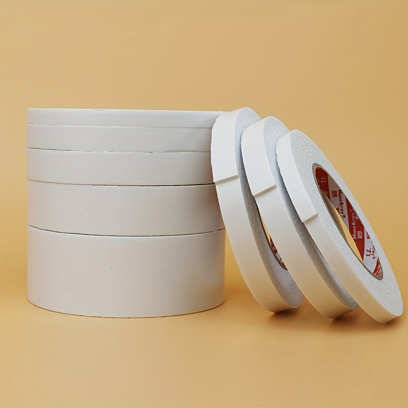 4 Rolls of Ultra-Strong Double-Sided Foam Tape - Mounting Tape for Home, Office, and Industrial Use - Heavy-Duty Foam Sponge Adhesive for Secure Bonding and Holding