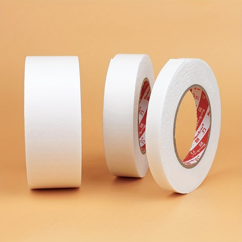 4 Rolls of Ultra-Strong Double-Sided Foam Tape - Mounting Tape for Home, Office, and Industrial Use - Heavy-Duty Foam Sponge Adhesive for Secure Bonding and Holding