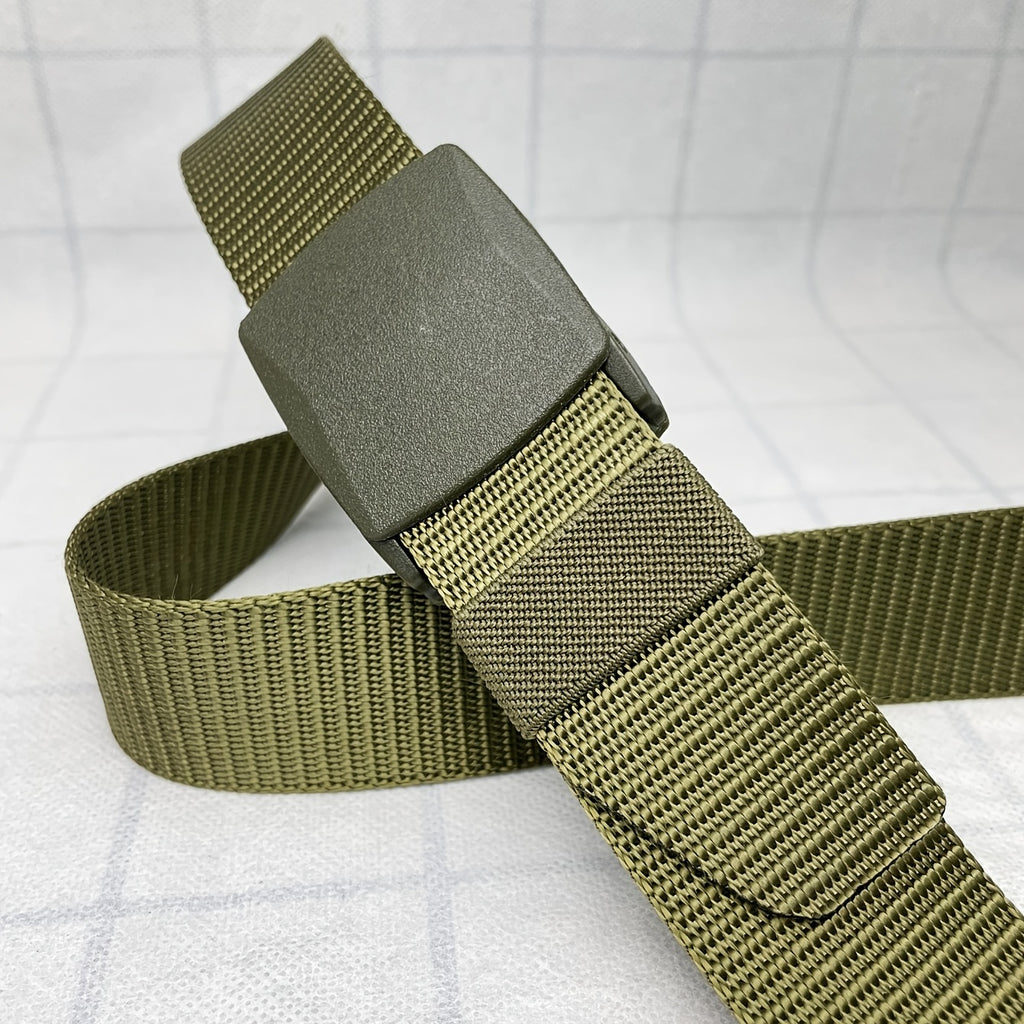 Men's casual imitation nylon outdoor anti-static fashion belt