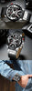 CURREN Chronograph Men's Watch Casual Sports Fashion Calendar Analog PU Leather Wrist Watch