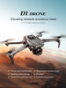 Beginner-Friendly D1 Drone with Obstacle Avoidance, Brushless Motors, Optical Flow, and Dual-Camera Electronic Control - Perfect Halloween & Christmas Gift