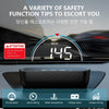 M8 HUD Head Up Display Car OBD2 II EUOBD Overspeed Warning water temperature digital Projector Windshield Auto Electronic