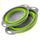 Foldable Silicone Drain Basket - Collapsible Kitchen Colander for Pasta, Vegetables, Fruits & More - Durable, Easy-Clean Design with Handles, Perfect for Draining and Filtering Water, Food-Safe Silicone Material, Kitchen Drai