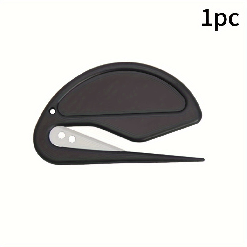 Stainless Steel Razor Blade Letter Opener - Safely Open Envelopes, Packages, and Papers with Ease - Durable Office Supplies for Women and Men