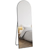 DodiOnline 150cm Arched Full Length Mirror - Black