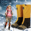 Waterproof Snowproof Leg Gaiters - Full Coverage Ankle Protection with Easy On/Off, Durable Waterproof Material for Skiing, Snowboarding, Hiking, Ice Climbing - Compatible with Alpine Boots & Shoes - Ideal for Winter Sports &