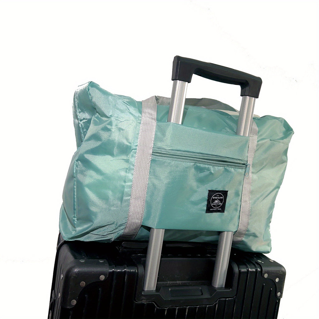 Moving luggage storage bag, foldable storage bag, portable airplane bag, multifunctional large capacity travel bag, briefcase/computer bag