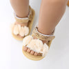 Adorable Baby Girl's Floral Sandals - Breathable, Comfortable, and Durable Open-Toe Shoes for Newborn, Infant, and Toddler's First Steps, Perfect for Spring, Summer, Beach, and Outdoor Activities