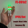 2pcs/set Night Fishing Floats, High Buoyancy Electronic LED Floats, Fishing Accessories