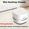 Wireless Handheld Desktop Vacuum Cleaner, Portable Smart Desktop Cleaning Robot for Home Use, Convenient for Cleaning Office And Study Desks, Ensuring a Worry-Free Learning And Working Environment, Can Be Given As a Christmas
