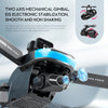 New S9S aerial drone, GPS positioning, Automatic return, Remote-controlled aircraft, High-definition dual camera with 2-axis Self Stabilizing Electronic Anti-Shake Gimbal, Brushless motor, Foldable four axis aircraft