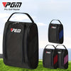 PGM Outdoor Golf Shoes Bags, Colorful Nylon Travel Zippered ConvenientSport Storage Bag XB001