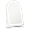 DodiOnline LED Vanity Mirror with Lights, 43 x 59cm Lighted Makeup Mirror with 3 Colour, 360° Rotation, Touch Screen, for Bedroom and Dressing Room, White