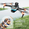 New S9S aerial drone, GPS positioning, Automatic return, Remote-controlled aircraft, High-definition dual camera with 2-axis Self Stabilizing Electronic Anti-Shake Gimbal, Brushless motor, Foldable four axis aircraft