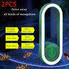 1pc/2pcs USB Electronic Mosquito Repellent Lamp-LED Lighting Night Light Atmosphere Lamp Keep Insects Away Repel Mosquitoes, Rats, Cockroaches, And Spiders