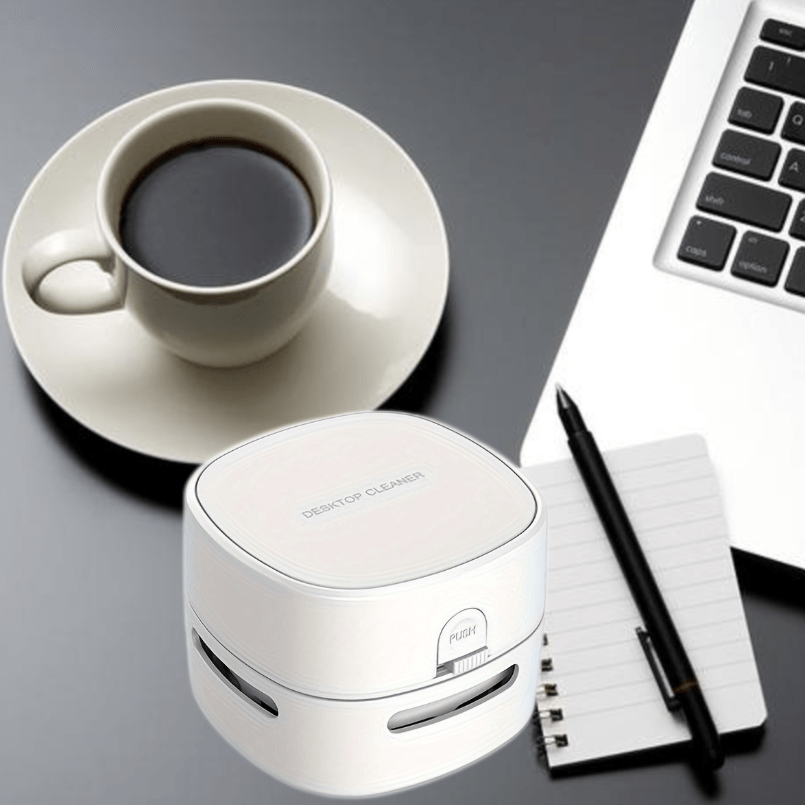 Wireless Handheld Desktop Vacuum Cleaner, Portable Smart Desktop Cleaning Robot for Home Use, Convenient for Cleaning Office And Study Desks, Ensuring a Worry-Free Learning And Working Environment, Can Be Given As a Christmas