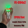 2pcs/set Night Fishing Floats, High Buoyancy Electronic LED Floats, Fishing Accessories