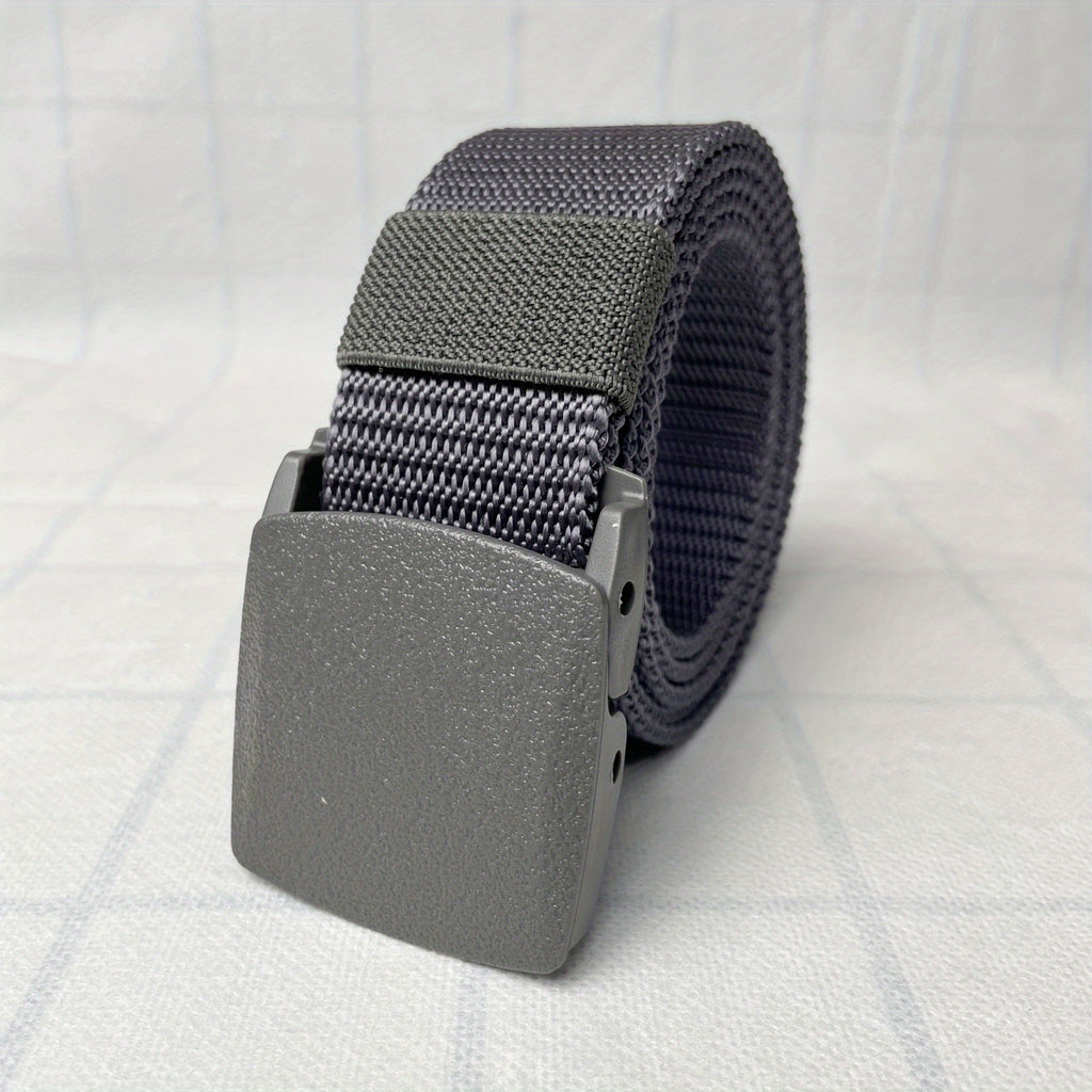 Men's casual imitation nylon outdoor anti-static fashion belt