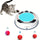 Electronic Cat Toys, Interactive Cat Toy with Simulate Hunting Mice, Cat Toys for Indoor Cats, Automatic Cat Toy with Scratch Mat Pet Toys