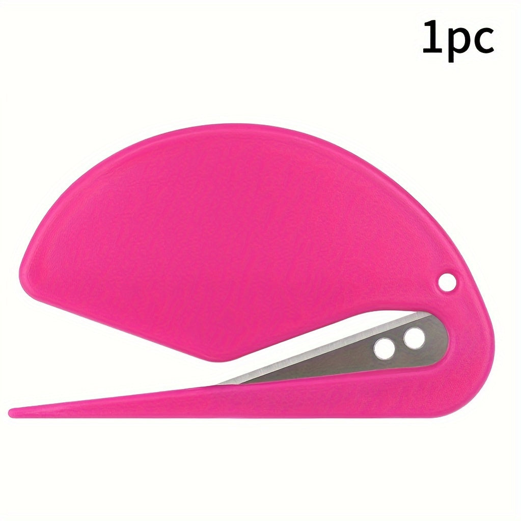 Stainless Steel Razor Blade Letter Opener - Safely Open Envelopes, Packages, and Papers with Ease - Durable Office Supplies for Women and Men